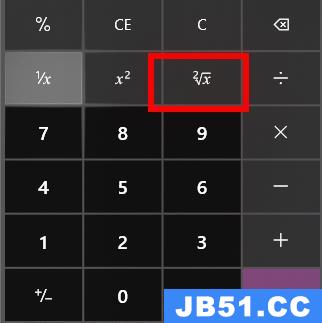 电脑上的计算器开根号怎么按