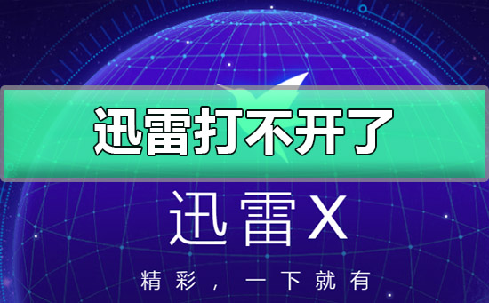 迅雷打不开了怎么办