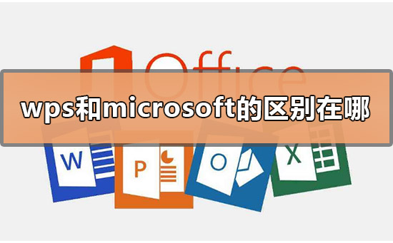 wps和microsoft有什么区别