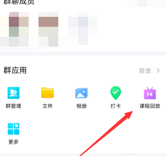 手机qq没有课程回放选项怎么办啊