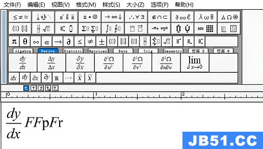 mathtype中的下标怎么打