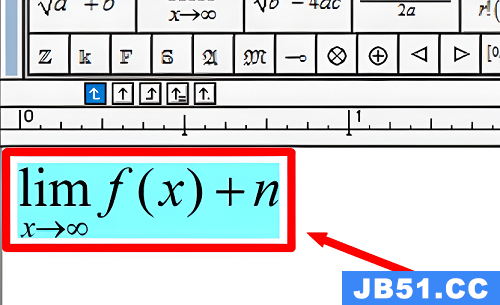 mathtype中如何改变字体颜色