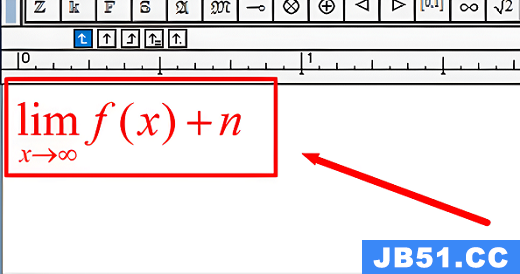 mathtype中如何改变字体颜色