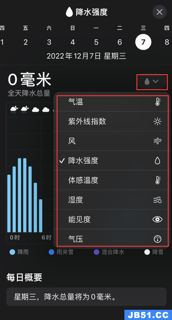 ios15天气怎么看