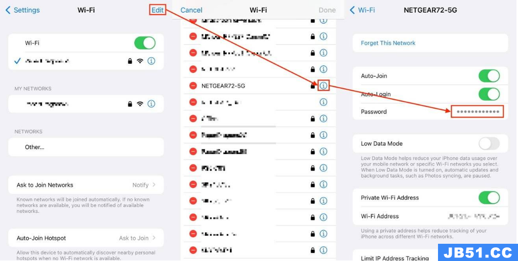 ios查看历史wifi密码