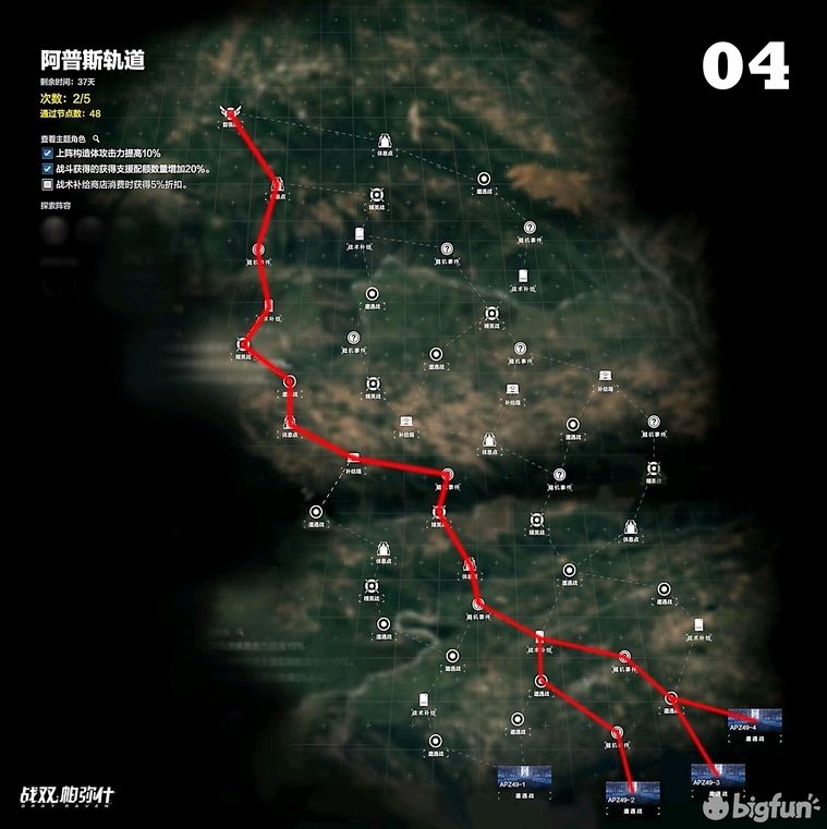 战双帕弥什阿普斯轨道路线图-阿普斯轨道路线怎么走