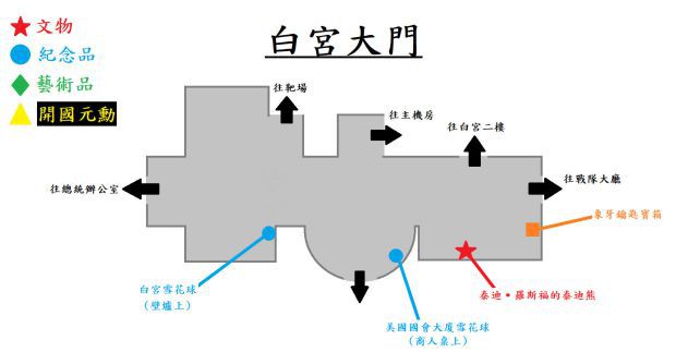 《全境封锁2》白宫艺术品位置在哪