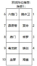 大明侠客令阵容搭配推荐-大明侠客令强势阵容搭配方法