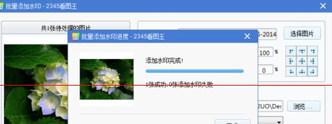 2345看图王怎么批量加水印