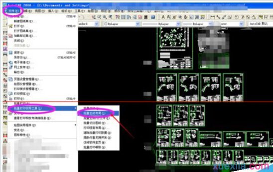 cad2010批量打印怎么用