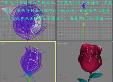 如何使用3dmax打造金色的玫瑰花