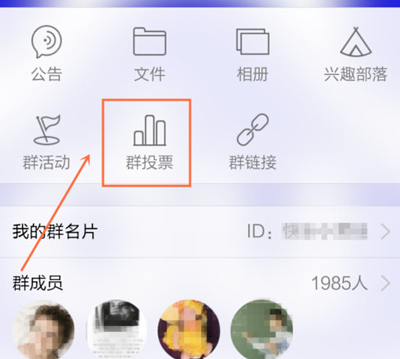 qq群投票功能在什么地方?如何使用