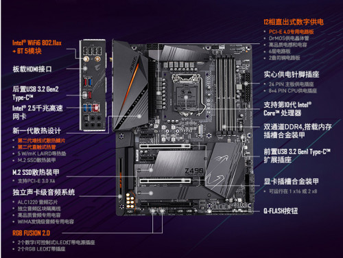 2K全能档-技嘉Z490-AORUS-PRO-AX助你玩转十代酷睿