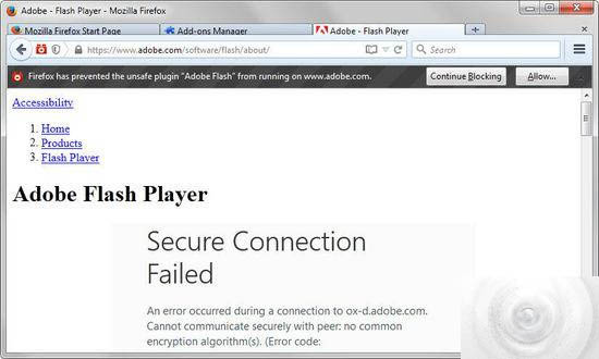 火狐浏览器禁用flash 怎么开启
