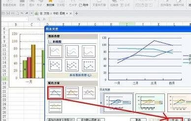 wps怎么增加折线图