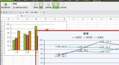 wps怎么增加折线图