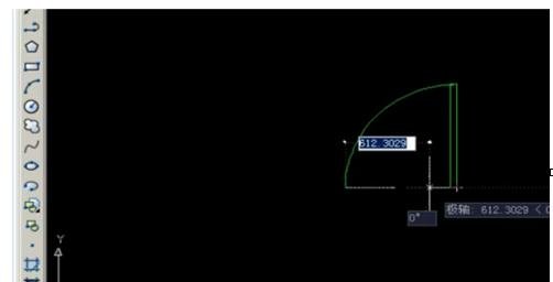 cad画门的弧线怎么画教学