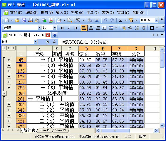 怎么在wps上制作学生成绩表