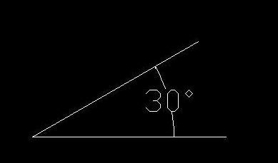 autocad怎么画角度