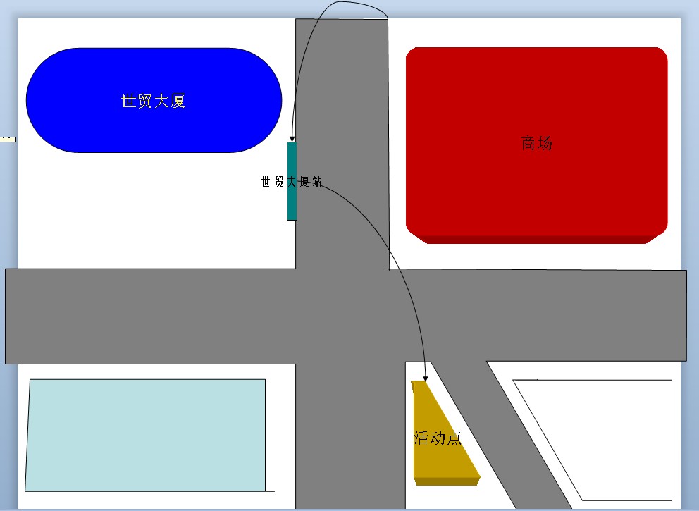 如何使用wps演示制作路线图表