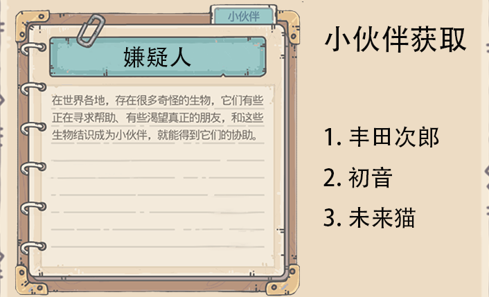 最强蜗牛扶桑情报伙伴获取攻略-丰田次郎、初音及未来猫解锁条件