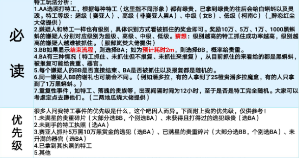 最强蜗牛特工玩法分析-特工逮捕对象大全