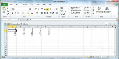 在excel 2010中工作表窗口冻结包括