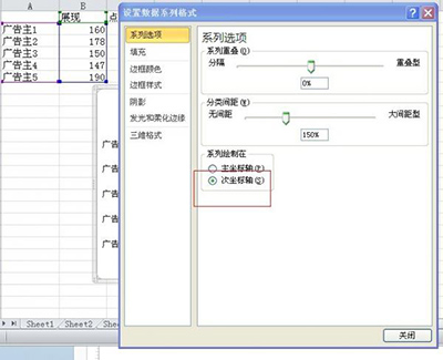 excel怎么制作双向条形图