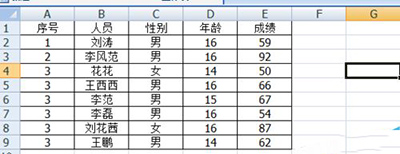 如何使用excel2010把分开的两个区域移动到一起