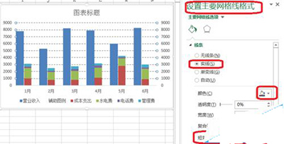 如何做多列堆积图