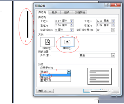 word2010任意页设置页码