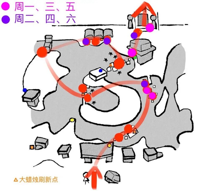 光遇暮土蜡烛收集攻略-暮土蜡烛路线位置大全