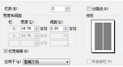 wps文档怎么样分栏