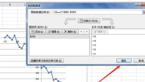 excel利用多组数据描点画图