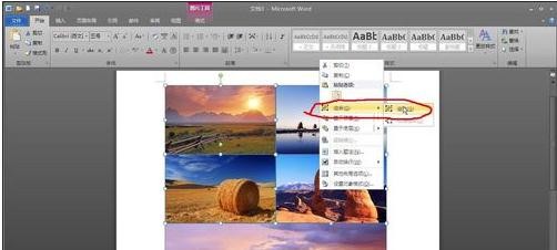 word2010如何组合