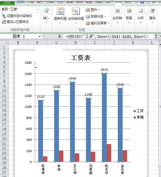 excel怎么显示坐标轴线