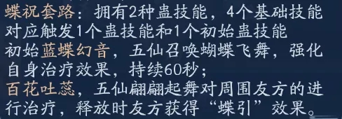 新笑傲江湖手游蝶祝蛊怎么用-五仙蝶祝蛊玩法机制详解