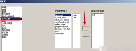 notepad关联文件