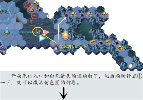 剑与远征黑鞘森林通关路线图-黑鞘森全宝箱奖励通关攻略