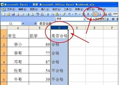 excel2003if函数怎么用