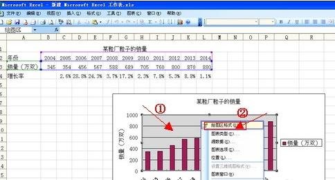 excel2007制作图表