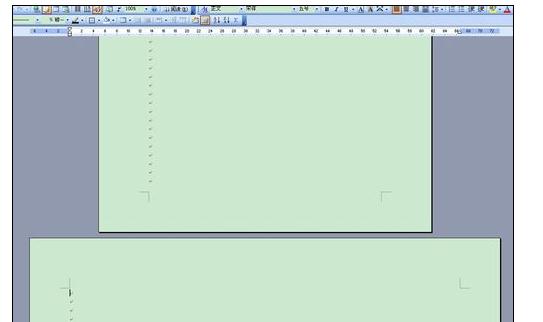 word2003怎么设置页面横向