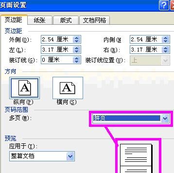 word2003页面设置在哪里