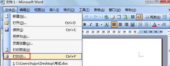 word2007打印缩放功能