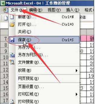 excel2003怎样设置密码保护