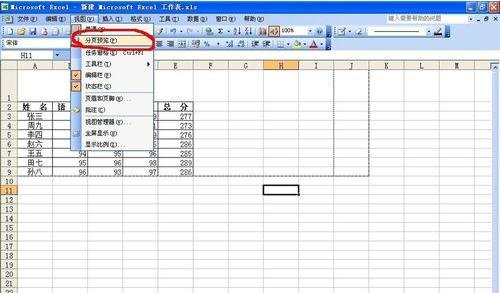 在excel2003打印时删除空白页的具体方法是什么