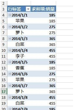 excel函数按年月汇总数据