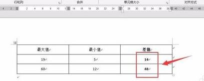 在word2013表格中进行加减乘除的具体方法是什么