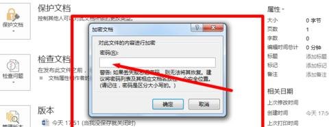 word2013怎么设置密码