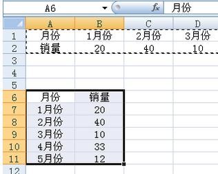 excel中数据横向变纵向